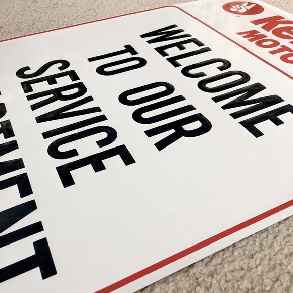 Vintage 1992 KENDALL MOTOR OIL Embossed Metal Sign 24x18” Scioto Signs Kenton OH - Picture 11 of 12